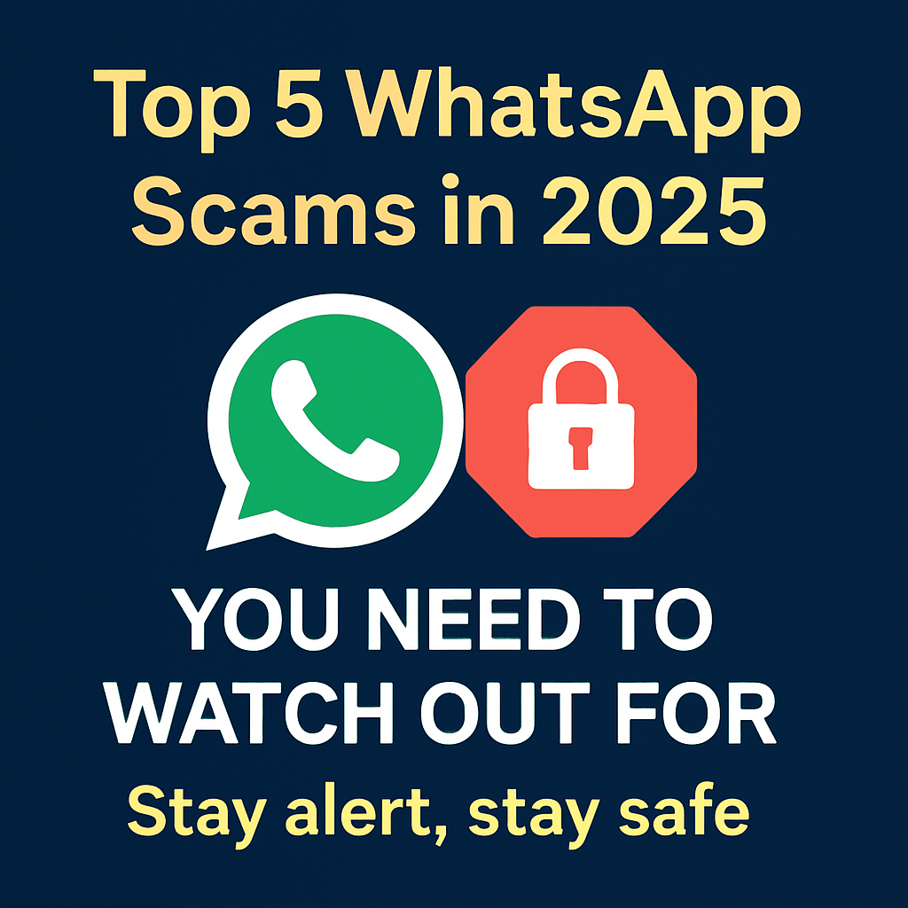 Top 5 WhatsApp Scams in 2025 & How to Stay Safe